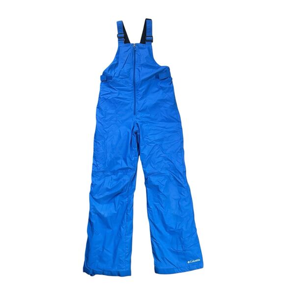 Columbia Youth Blue Snowslope II Snow Bib Pants Ski Board Winter Waterproof XL - Picture 1 of 8